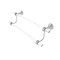 Pacific Grove Collection 18 Inch Double Towel Bar With Dotted Accents - Satin Nickel